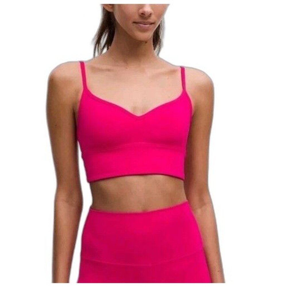 Lululemon Align Pink Sweetheart Light Support Sports Nulu Size 12